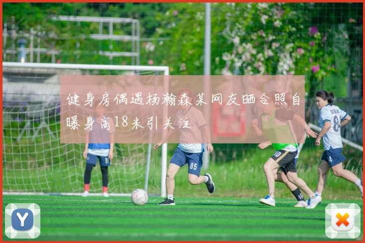 健身房偶遇杨瀚森某网友晒合照自曝身高18米引关注
